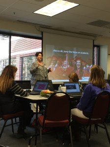 Marlo Gaddis of Wake County School System